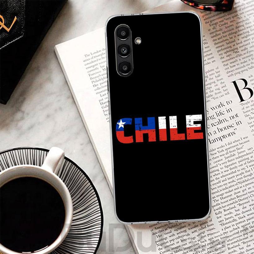 Chile Flag Phone Case For Samsung A17 A16 A26 A36 A56 A15 A14 A13 A55 A54 A53 A35 A34 A33 A25 A24 A23 A05S A04S A03S Galaxy A16