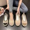 Mode 2024 Neue Sommer Damen Freizeitschuhe Bequem Atmungsaktiv Mesh Slipper Mama Schuhe