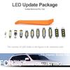 15pcs Grand Cherokee Interior LED Lights Bulb Kit for Jee'p Grand Cherokee WK2 2011 2012 2013 2014 2015 2016 2017 2018 2019 2020 Super Bright 6000K
