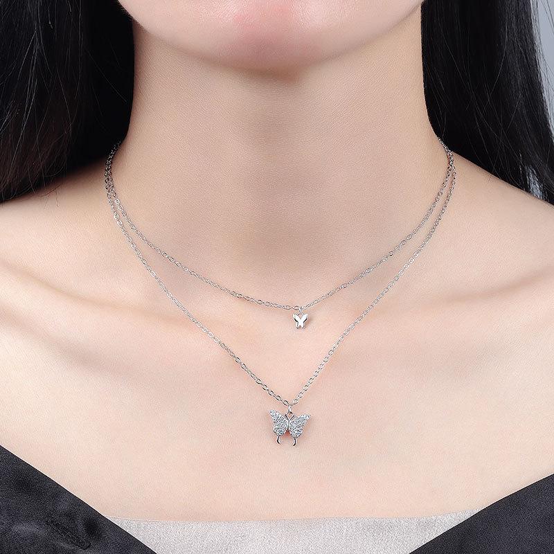 Lindon Women Necklace Pendant Copper Alloy Zircon For Women Wedding Party Fashion Gift