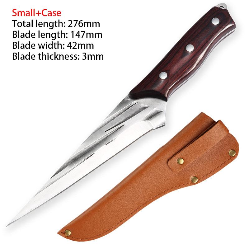 Forged 5CR15 Stainless Steel Fixed Blade Boning Knife Outdoor Camping Hunting Tool Grilled Meat Cutter For Kitchen