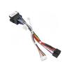For Peugeot 206 307 Radio Wiring Harness Adapter CAN Bus Decoder for Citroën Xsara 16 Pin Plug To ISO Connector Android Cable