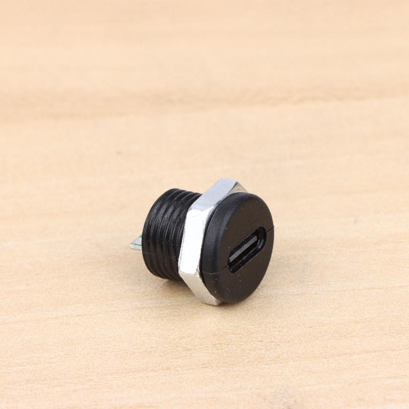 5Pcs 6P Usb Connector Type-C Female Socket Quick Charging Jack Charging Port Type-C Waterproof Soldering Female Connector