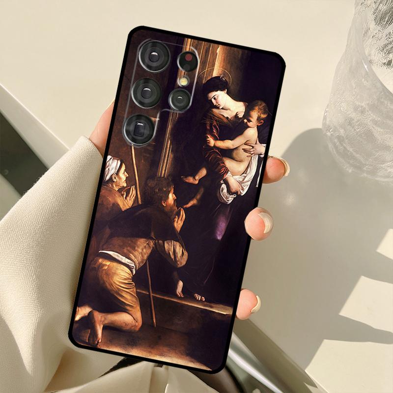 Madonna di Loreto Caravaggio Case For Samsung Galaxy S25 Ultra S21 S22 S23 S24 Ultra S9 S10 Plus S20 FE S25 FE Back Cover