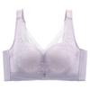 Breathable Gathering Bra for Women Without Steel Rims Thin Design Plus Size Push Up Bra Adjustable Top Support Bra
