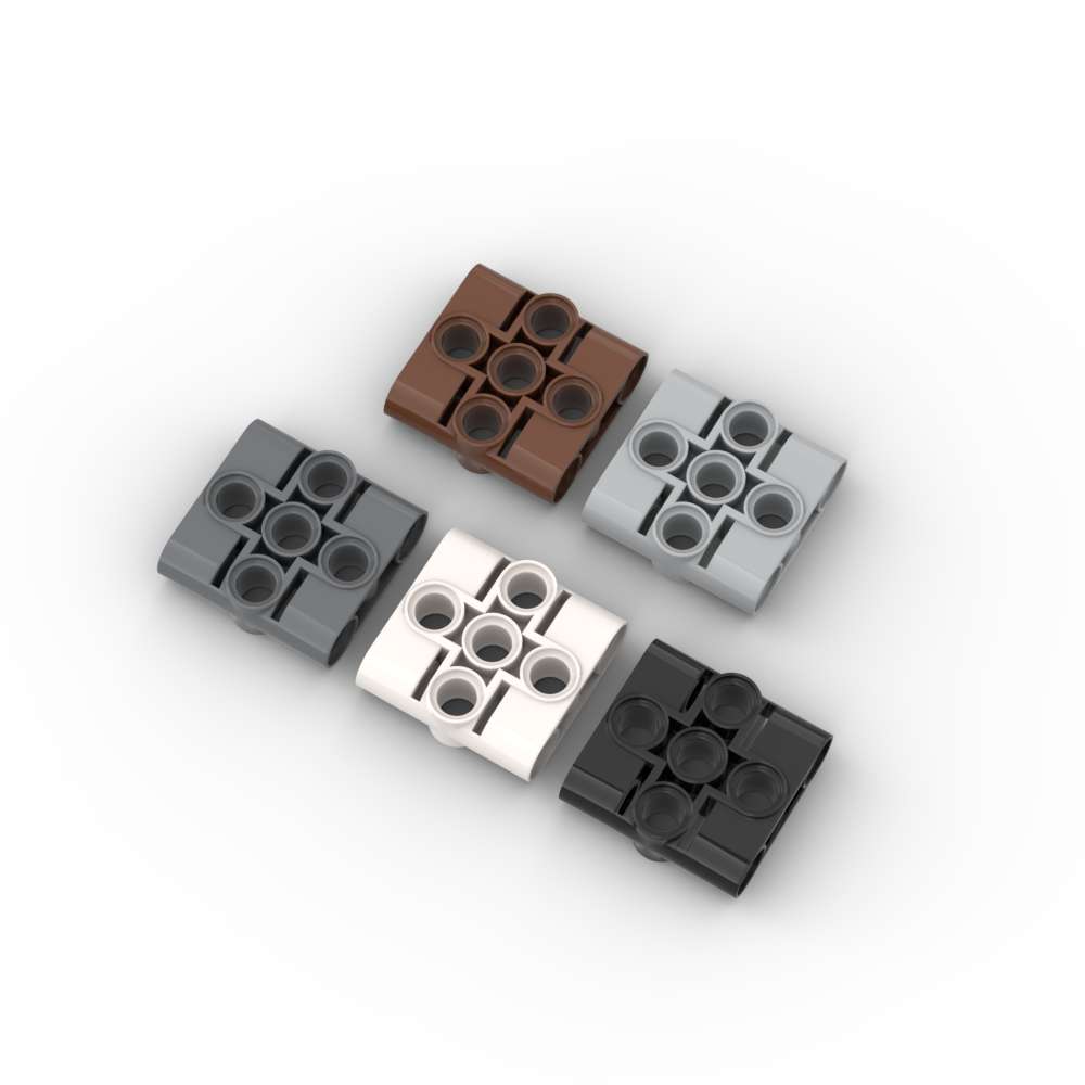 

MY OWN CREATION 10PCS 37793 Liftarm 1x3x3 Building Blocks Kit Pin Connector Plate Blocks Particle Puzzle Idea Playthings Children Birthday Gifts