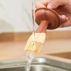 Kitchen Silicone Oil Bottle Baking BBQ Grill Oil Brush Dispenser with Bottle Oil Brush BBQ Brush Heat-resistant Outdoor BBQ Tool