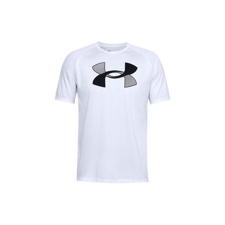 Under Armour Tech Big Logo Printing Male White Men s 1357234-100