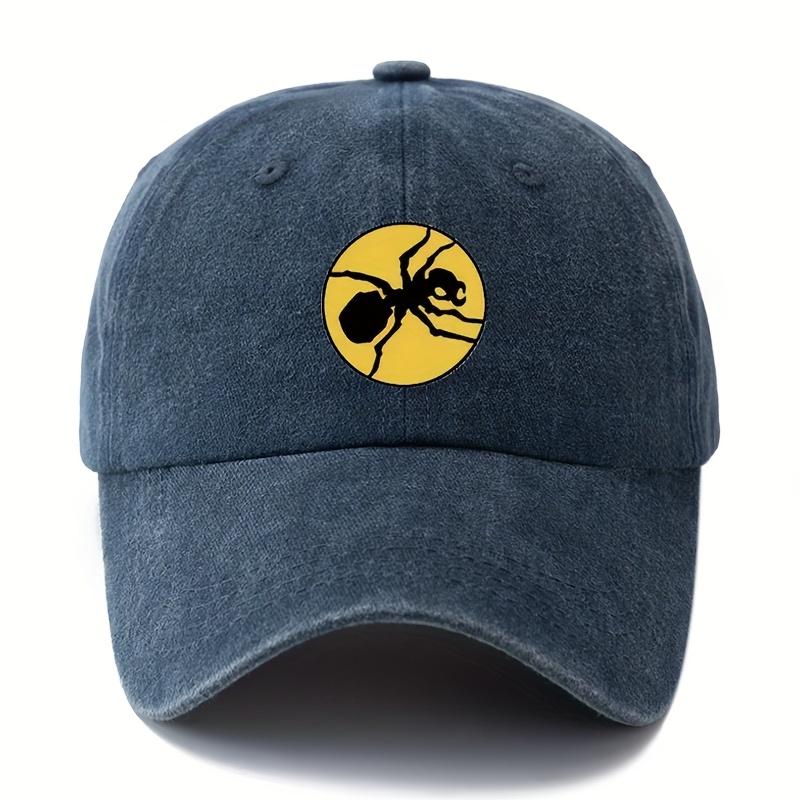 Cappellino da Baseball Ant Stampato Taglia Regolabile Unisex con Visiera Curva Cappello alla Moda e Versatile per Esterno Leggero Cappello Protezione Solare