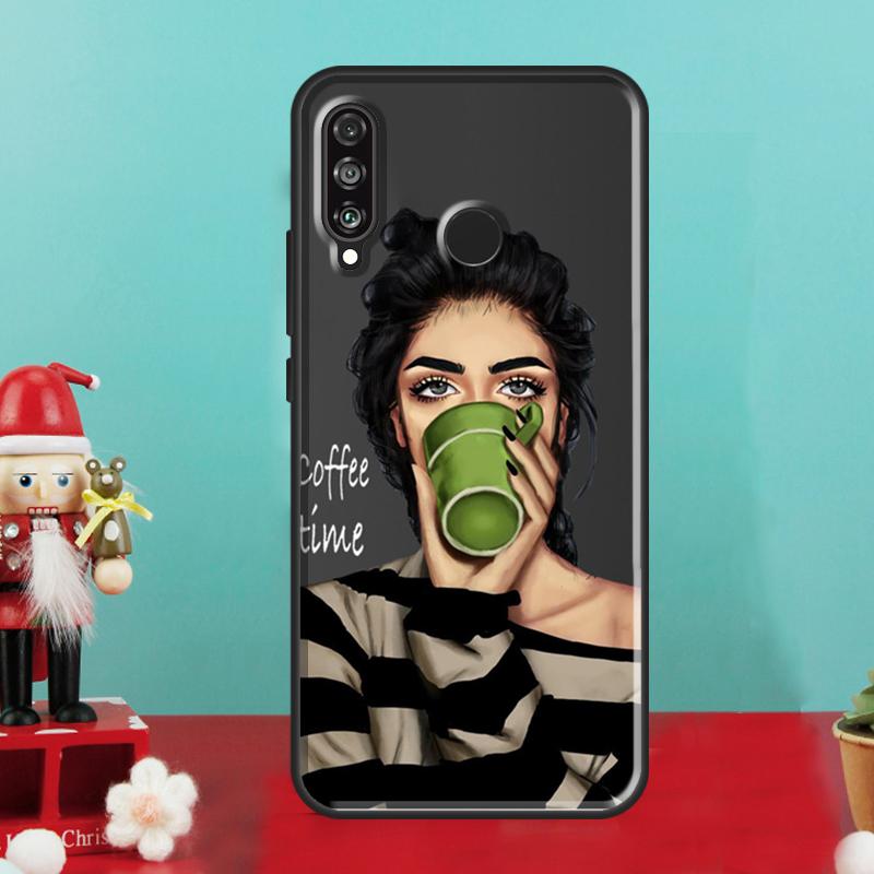 

Fashion Girl Art For Huawei Nova 9 10 SE 12i 12s 11i 8i Y90 Y60 Y70 Y72 Y73 Y61 Y91 P60 Pro P30 P40 Lite Case Huawei P30 Lite