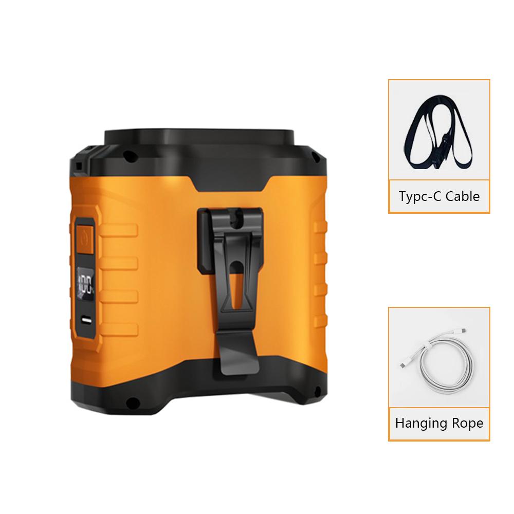 

Portable Waist Fan Mini Waist Clip Fan 10000mAh Rechargeable Portable Hanging Neck Fan Wireless Waist Clip Fan for Outdoor Sport оранжевый