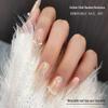 Handcrafted Short Wearable Nail Art Stickers - High-End Boutique False Nails