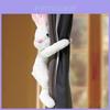 Cartoon Bunny Curtain Tieback Holder With Plush Doll For Kids Room Decor