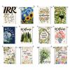 Garden Decoration Flag Hello Spring Floral 12x18 Inch Double Sided Colorful Flowers Gift for Gardeners Burlap Yard Decor Farmhouse Outdoor Lawn