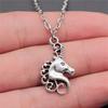 Unicorn Horse Fantasy Pendant Antique Bronze Metal Women Choker Necklace High Quality Gift