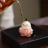 Yixing Purple Clay Garlic Bird Incense Holder: A Creative Tea Ceremony Ornament
