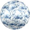 1pc Blue Floral Size 5 Soccer Ball Professional Match Training Football Indoor &Outdoor Sports Ball Lightweight Durable C65147