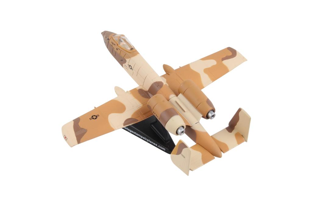 BRIEFMARKE Warzenschwein US Air Force Fertigmodell 1/140 A-10