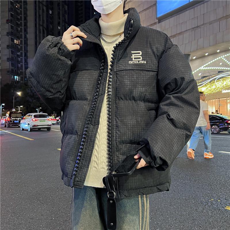 Winter Youth Boys' Thick Cotton Jacket - Junior High Style for Big Kids