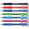 Mitsubishi Pencil Oil-based Ballpoint Pen Berry Raku Knock 0.7 SN10007.24 Black 10 Pieces
