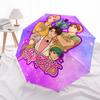 1pc Saijaboys Automatic Folding Umbrella, Portable 3-Fold Design, 8-Bone Iron Frame Outdoor Umbrella, Perfect Gift for Fans, Travelers, Daily Use, Fes