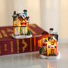 Christmas Glow Small House Home Window Display Christmas Decoration Resin Small House Small Gift