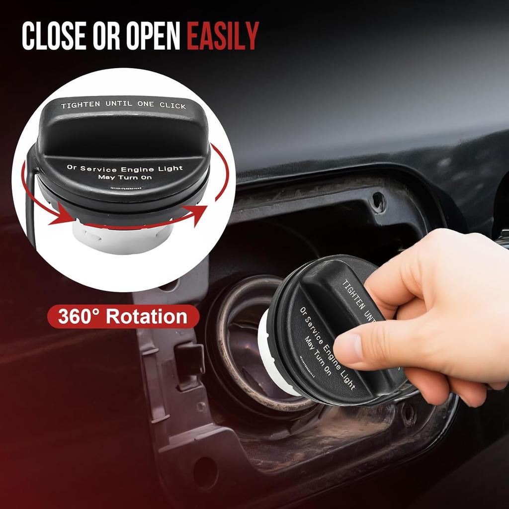 Gas Cap Fuel Cap GT358 for 2011-2017 Buick Enclave, Chevrolet Silverado 2500 HD Silverado 3500 HD Tahoe Silverado 1500 Suburban 2500 Traverse, GMC