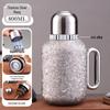 Pure Titanium Outdoor Portable Large-Capacity Tea Thermos with Tea Separation