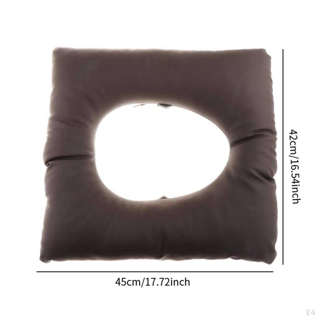 Pokrowiec na deskę sedesową, Uniwersalna poduszka, Krzesło toaletowe przyłóżkowe dla niepełnosprawnych