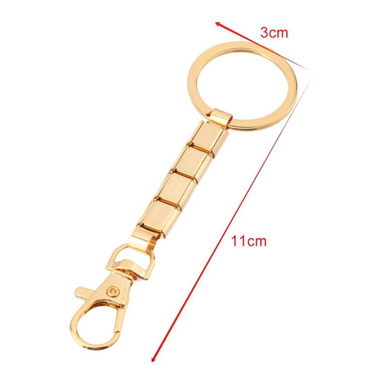 Simple  Removable Modules Key Chain Charm Link Making Diy Accessory Gift For Women Men