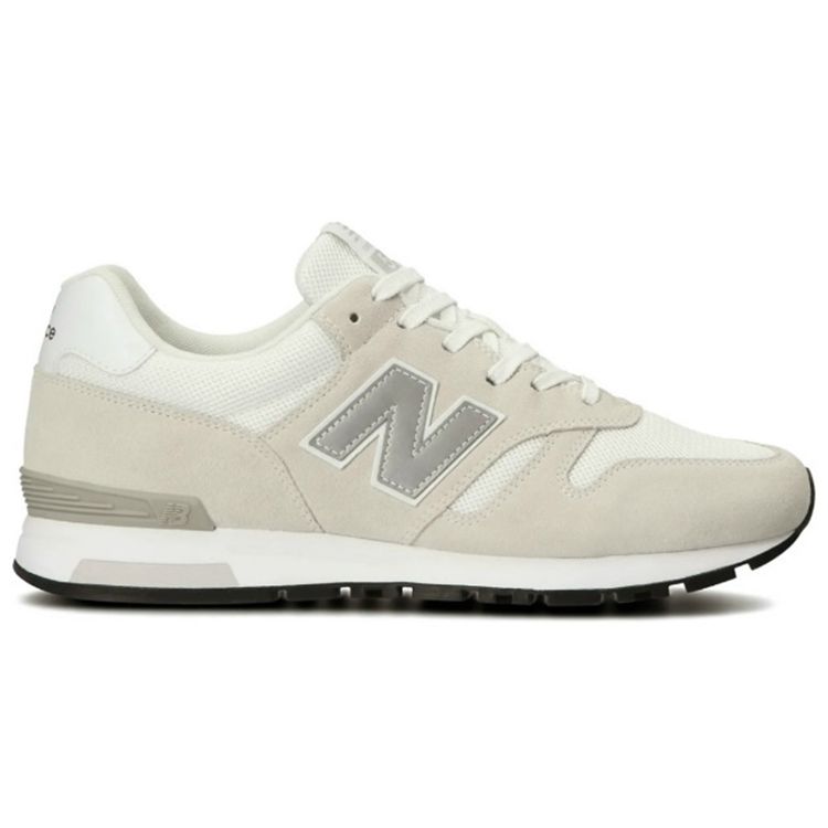 New Balance Nb 565 Lightweight Comfortable Versatile Fabric Low-Top Casual Running Shoes Unisex sneaker Light-Gray ML565EW1