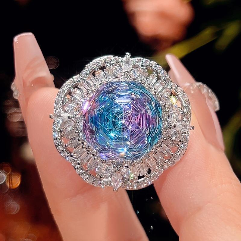 

Ювелирные изделия Медное дно Позолоченная Огранка Роза Разноцветный Набор Цвета Сокровищ Женский 14 мм