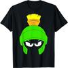 Looney Tunes Marvin The Martian Dark Big Face T-Shirt