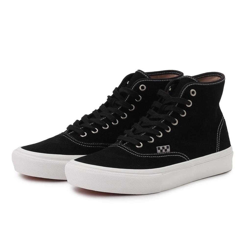 Vans Skate Authentic High Vn000cbqs47 Black Suede