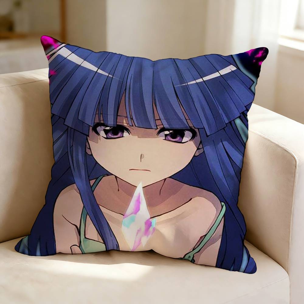 Suspense Anime HHigurashi When They Cry Pillow Case Square DoubleSided Sofa Cushion Cover Bedroom Bedside Pillow