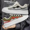 Men 's Casual Four Seasons Fashion Skateboarding Students Comfortable Sneakers Boys Trending Soft Sole Breathable Shoes
