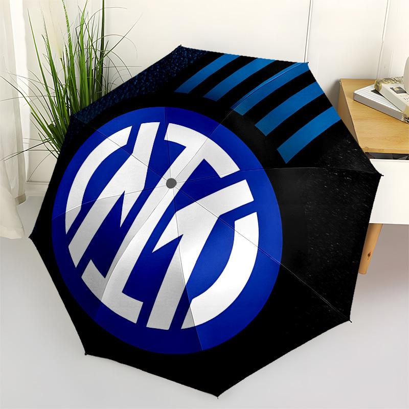 

Inter Milan, Badge Automatic Opening and Closing, 8 rib Structure Portable Umbrella, Suitable for Men and Women in All Seasons Perfect Gift