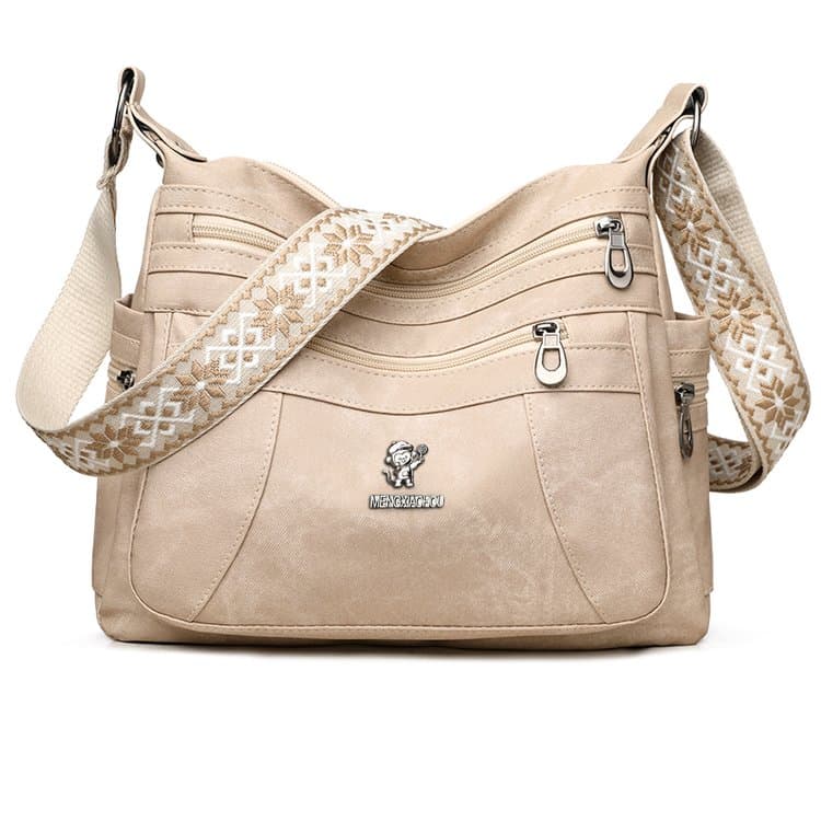 Vintage Schultertasche Damen Pendler Umhängetasche