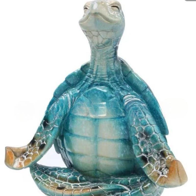 Turtle Meditation and Leisure Decorative ItemsOcean Home and Courtyard Ornaments Meditation Turtle Simulation Ocean