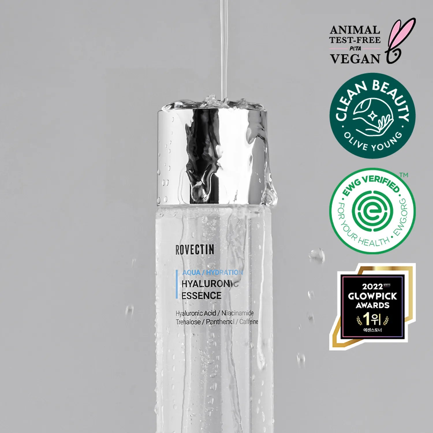ROVECTIN Aqua Hyaluronic Essence 180ml 180ml