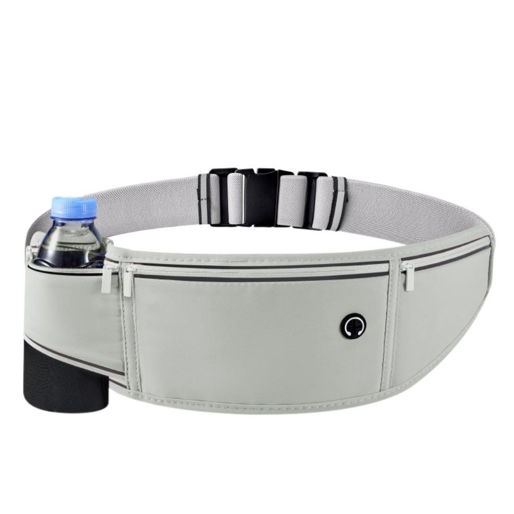 

Легкая сумка для марафона с сумкой для бутылки, спортивная сумка для телефона, поясные сумки для бега, Rinning серый