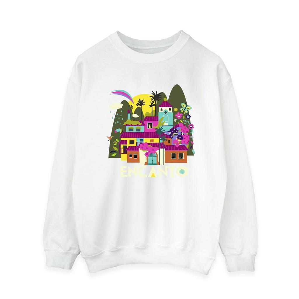 Disney Womens/Ladies Encanto Many Houses Sweatshirt
