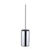 Splash-proof Cover Toilet Brush Set Floor-standing Stainless Steel Toilet Cleaning Brush Rustproof Long Handle