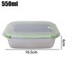 350/550/850ML Large Stainless Steel Food Container Thickened Camping Picnic Box Leak-proof Sealed Refrigerator Lunch Bento Boxes
