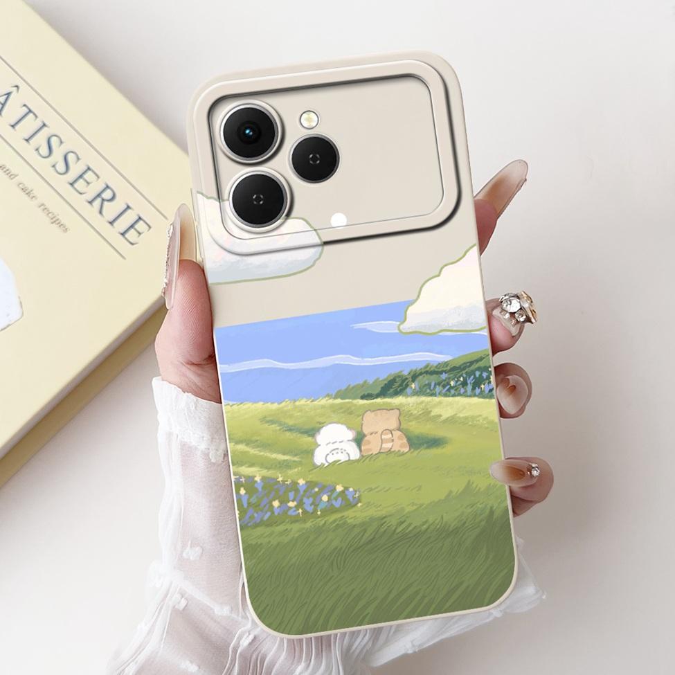 For Techno Spark 40 Case Cover Silicone Cute Cartoon Fashion Luxury Funny Cool Painted Phone Case For Tecno Spark 40 Back Cover