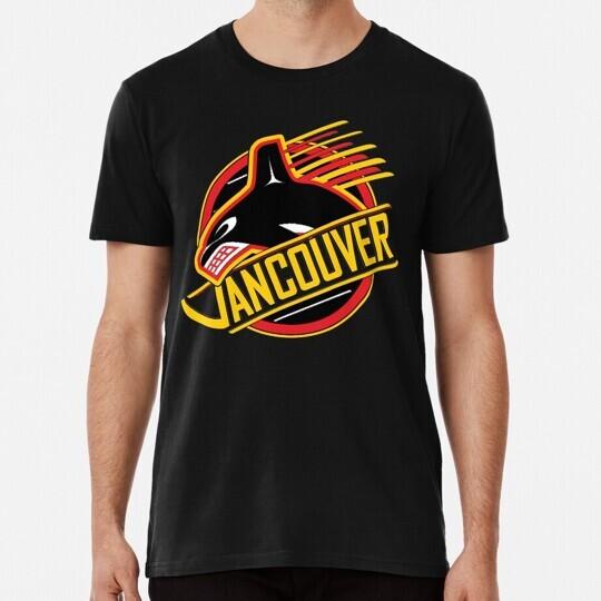 Rare Vancouver Hockey Retro Canucks S to 5XL Made in the USA T-Shirt XXL