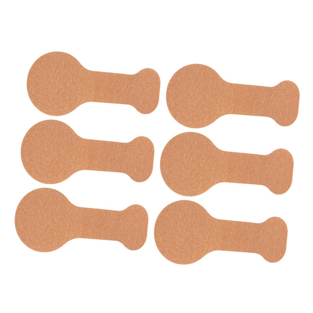 10pcs Adhesive Toe Straightener Patch Fixation Elastic Turf Toe Wrap Brace for Soreness Reduction