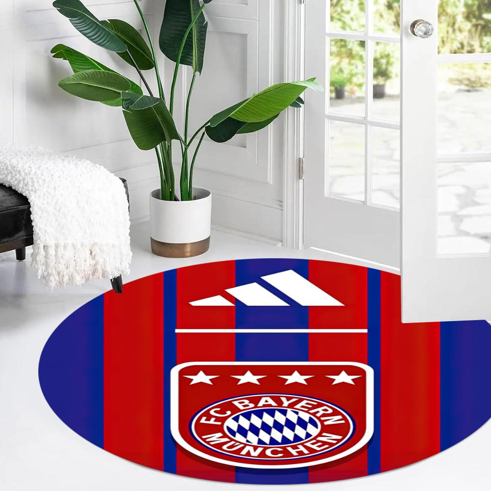 Fc Bayern Football Club Area Rug Design For Outdoor Study Room Hallway Dormitory Antislip Rug Office Home Decor Perfect Gift For Friends Family