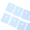 50 Pcs To-3P Transistor Silicone Insulator Insulation Sheet
