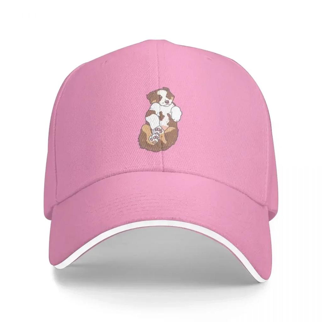 Red Tri Aussie Puppy Baseball Cap Brand Unisex cap dad hat Golf Wear Visor WoUnisexs Hats Unisexs